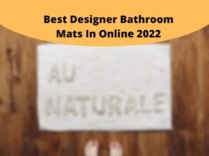 Best Designer Bathroom Mats In Online