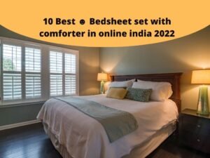 10 Best ☻ Bedsheet set with comforter