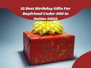 12 Best Birthday Gifts For Boyfriend Under 500 In Online
